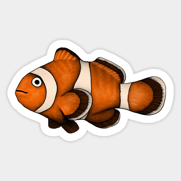 Clownfish Sticker by Akman